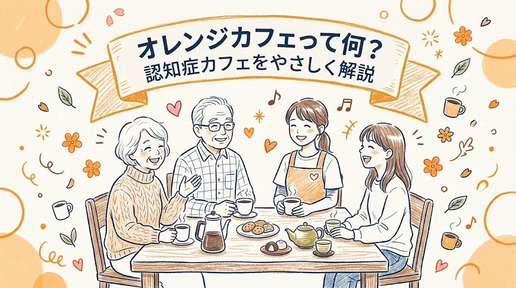 オレンジカフェって何？認知症カフェをやさしく解説