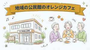 地域の公民館のオレンジカフェ